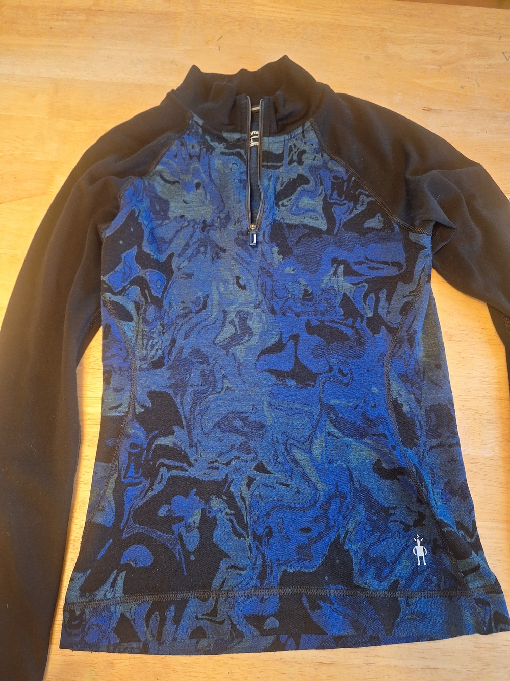 Smartwool Merino 250 Women’s Navy and Black Quarter-Zip